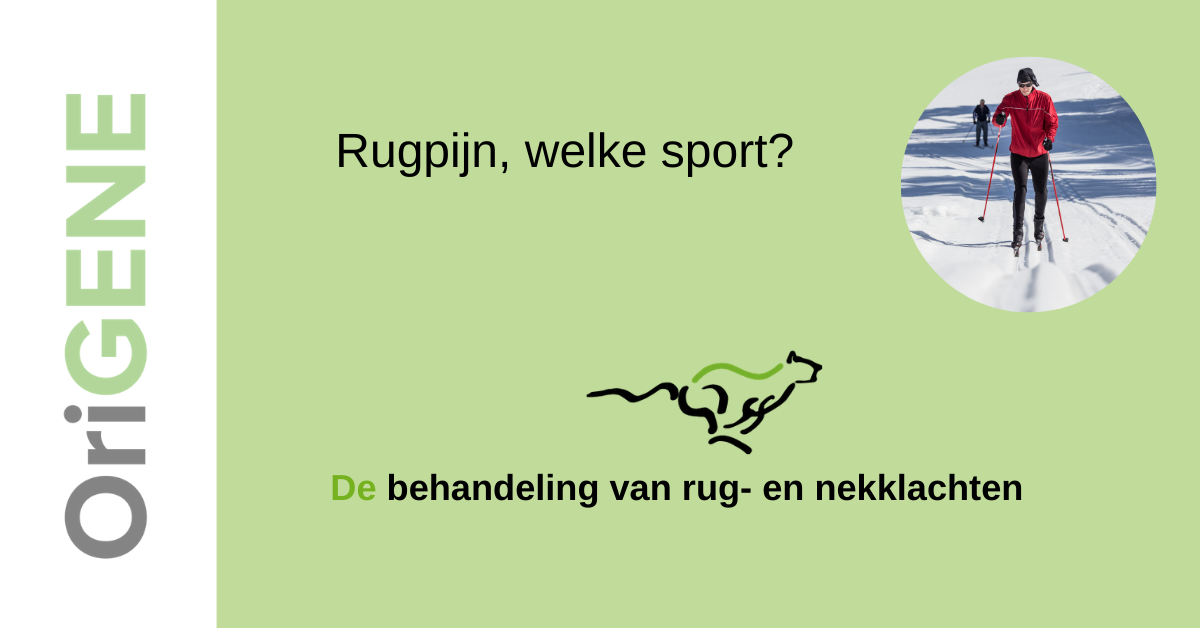 Rugpijn, welke sport wel en welke niet?